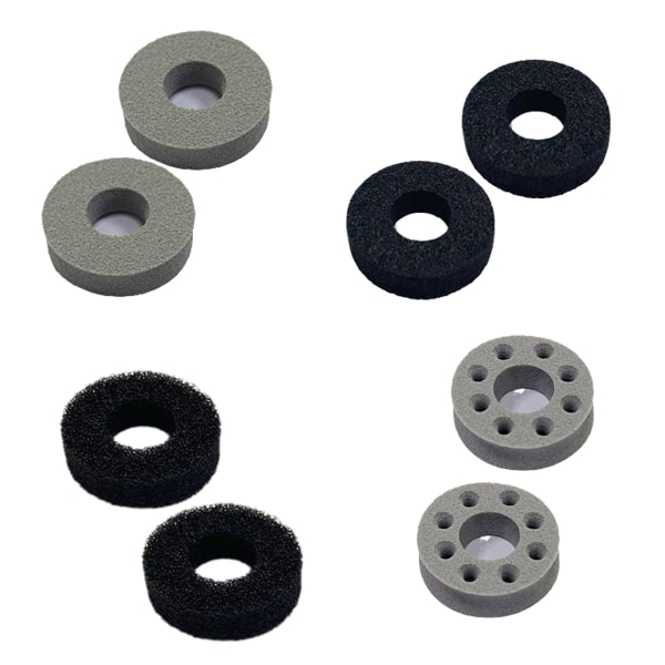 8 st/lot Svamp Hjälpring För / PRO Spänningsjustering Analog Stick Siktassistent Ring Speltillbehör