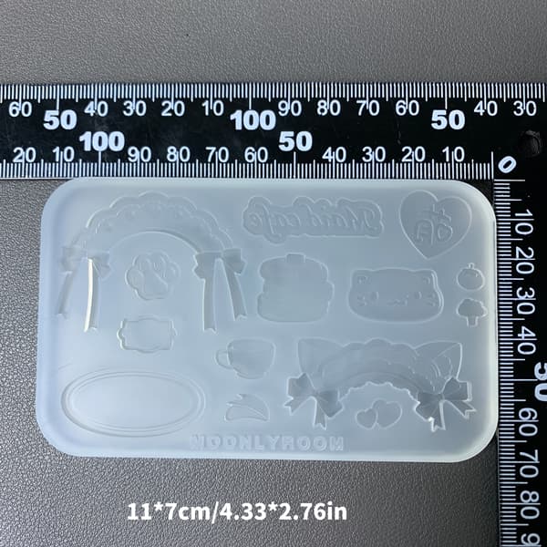 Silikoneform Husassistent Tilbehør Fremstilling Form Smykkeprojekter Epoxyform