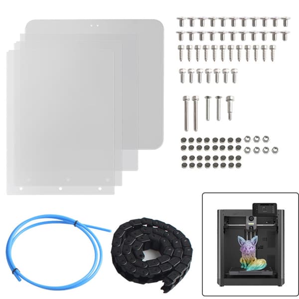 Solid Metallkabinett Panel Kit for Tilpasning av 3D-printere