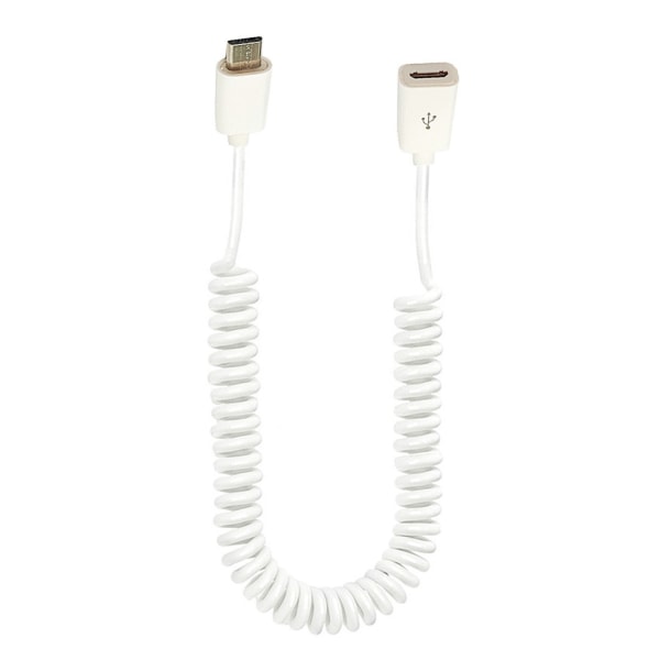Mikro- USB kabel, hona till hane förlängningsladdningssladd Datatråd Signalstabilitet Överföringslinje 100cm/300cm Black 3m