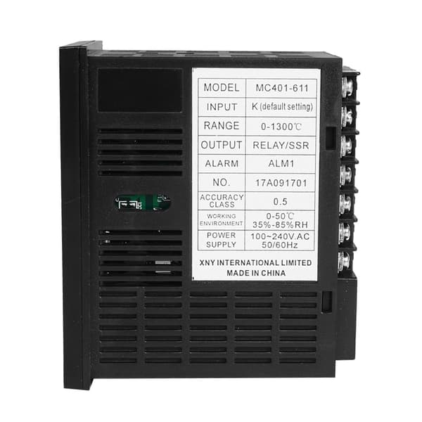 Digital PID temperaturkontroller termostatregulator Pt100 MC401 85-265VAC