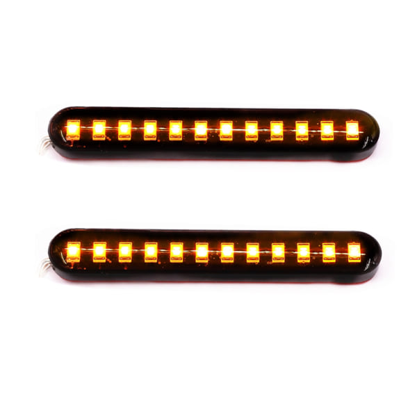 LED Strip Bil Backspegel Blinkers Lampa DRL Dagskörningsindikator