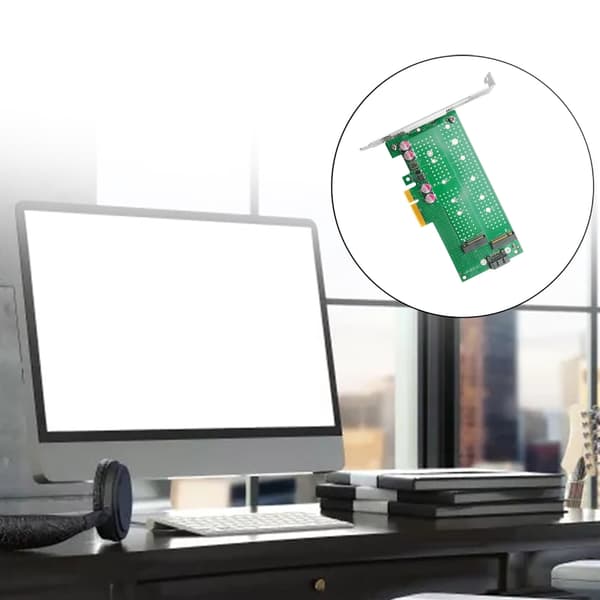 Høyhastighetskoblinger PCIe4.0x4 til M.2 NVMe og NGFF SSD Adapterkort