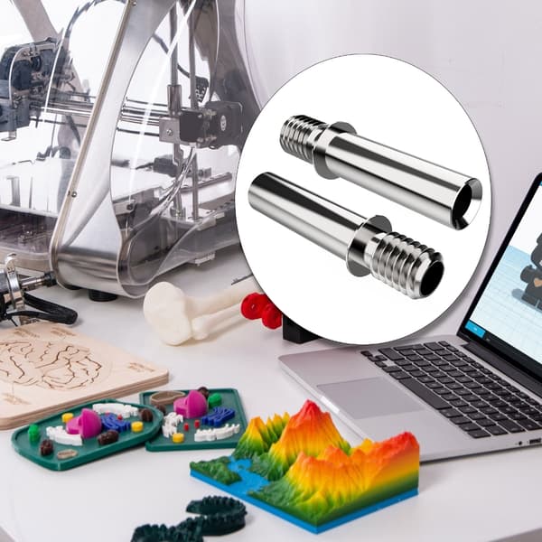 4 stk. originale varmebryter-struperør i rustfritt stål for Ender3Neo 3D-skriver