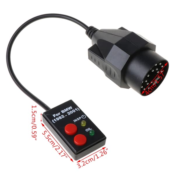 20-pinners kontaktoljeservice Reset Scan Diagnoseverktøy for E30 E34 E36 E39