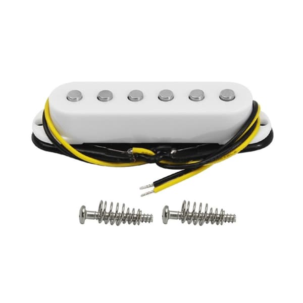 Elektrisk Gitarr Pickup Keramisk Magnet Hals Mellan Stall Enkelspoliga Pickups & Skruvar Elektriska Gitarrdelar Ersättningar