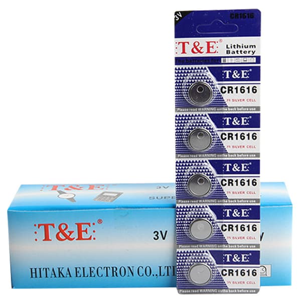 3V CR1616 knapcelle lithiumbatterier til ur, computer, LED-lys, legetøj