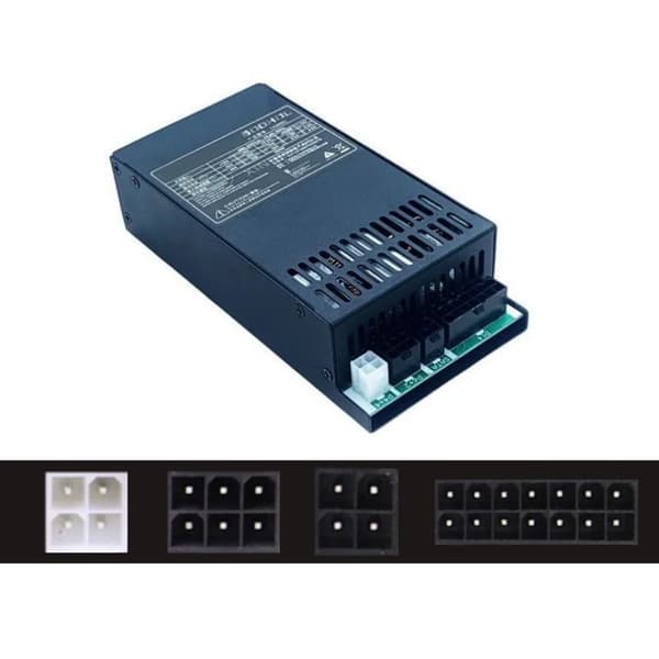 FLEX 600W Stasjonær Datamaskin Strømforsyningsadapter Alt-i-ett FLEX ITX Liten 1U