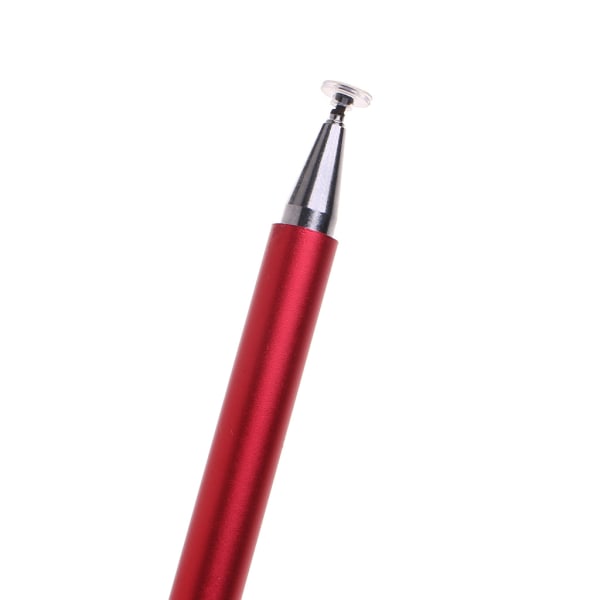 Kapacitiv Stylus Pen Disc & Silikon för Head 2 in 1 Högkänslighet och Precision Universal för pekskärmar Ritning Gray