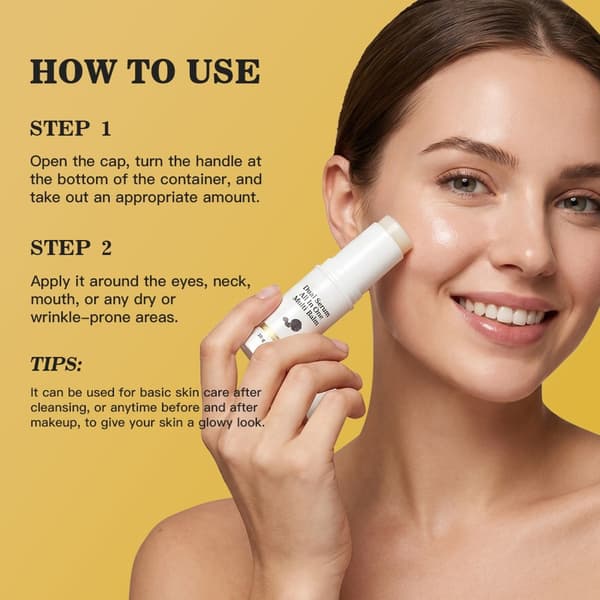 Multi Balm Ansigtsbalm Stick til Kinder, Øjenområde, Læber og Halspleje