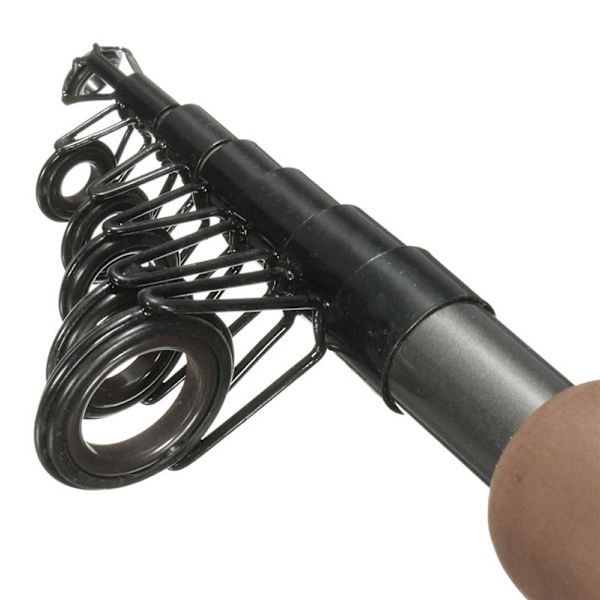 Bärbart kolfiberteleskop fiskespö Resa Sea Rock Spinning Pole