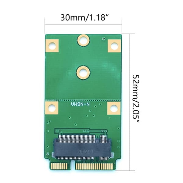 SSD til mSATA interface Sata for m.2 NGFF interface Adapterkort til 2230 2242mm