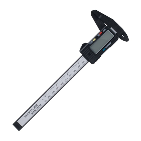 Digital Elektronisk Vernier Bromsok 150 mm Tatuering Ögonbrynslinjal mätverktyg