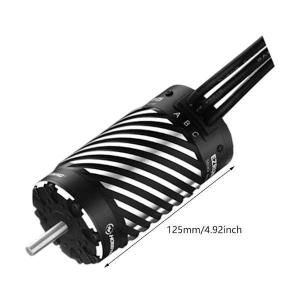 Vedenpitävä sähköinen nopeudensäädin 1/5 kauko-ohjattavaan malliin 70125 560KV Multicolor Combination model