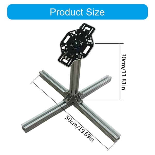Quadcopter PID Tuning Stand Aluminiumkonstrueret Ramme til Cuadcopters