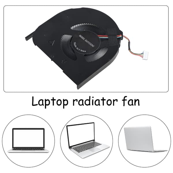 Intern Metal Køleventilator til Laptop L480 L490 L580 L590 Notebook CPU