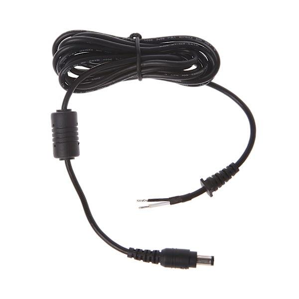 Ersättning 5,5 mm x 2,1 mm rak för DC Power Hane Plug Jack till Bar Wire öppen
