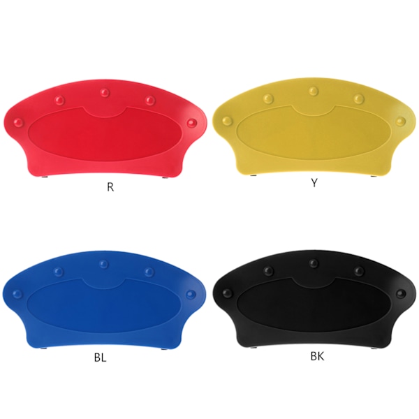 Handsfree-spelkorthållare i plast Brädspel Poker för Seat Lazy Poker Base Game organiserar händer Yellow