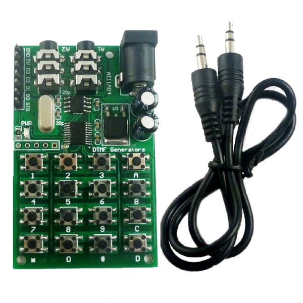 AE11A04 DTMF stemmedekodermodul stemmeinngangsgrensesnitt med LED-indikator