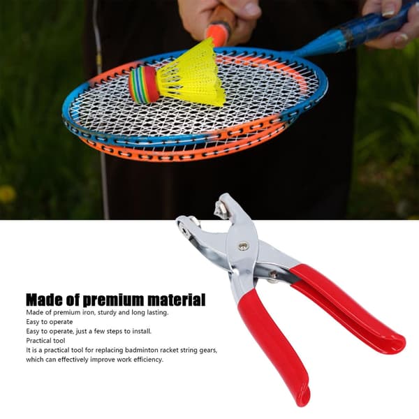 Tunga badmintonracketar Reparationstång Ergonomisk Ansträngning Vid Underhåll