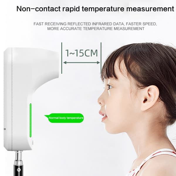 Digital infraröd termometer väggmonterad beröringsfri termometer med larm