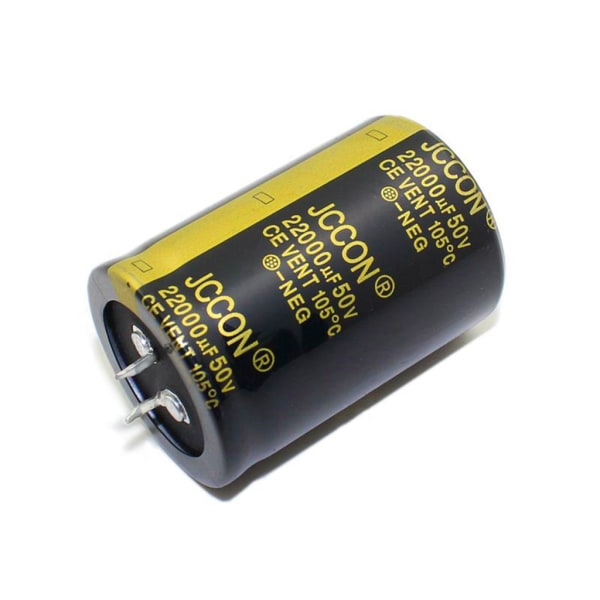 50V 22000uF 35x50mm aluminium elektrolytisk kondensator högfrekvent lågimpedans power genom hål kondensator