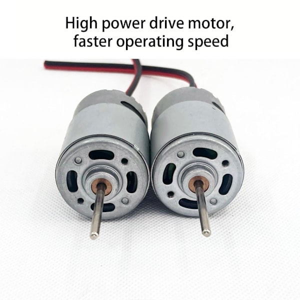 Högvridmoment 12V Motorer för Anpassade Leksaksmodeller och Utbildningsprojekt