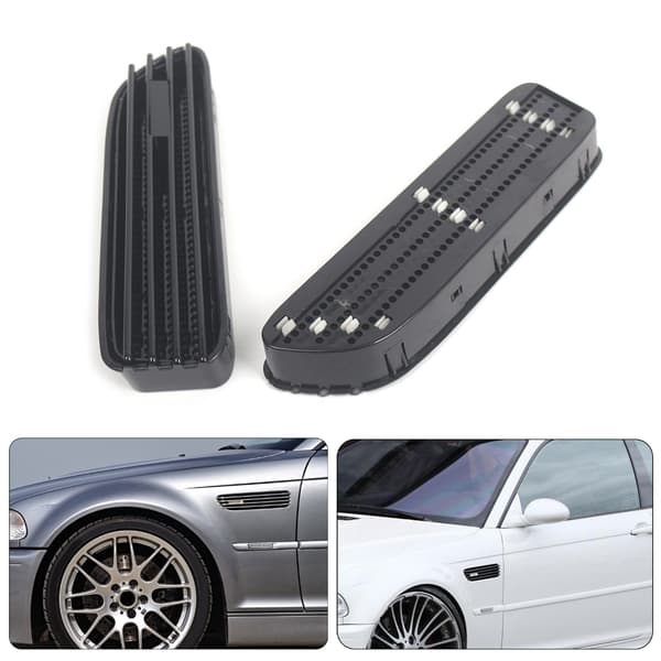 Utvendig Side Grill Ventil Ramme Frontfanger Beskyttelsesskall For E46 51137895914