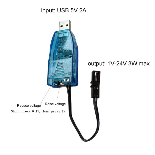 Återanvänd USB typ C till 1V-24V Justerbar spänning LR6/AM3/AA Batterieliminator Byt ut 1-8st batterier för leksakslampaspel