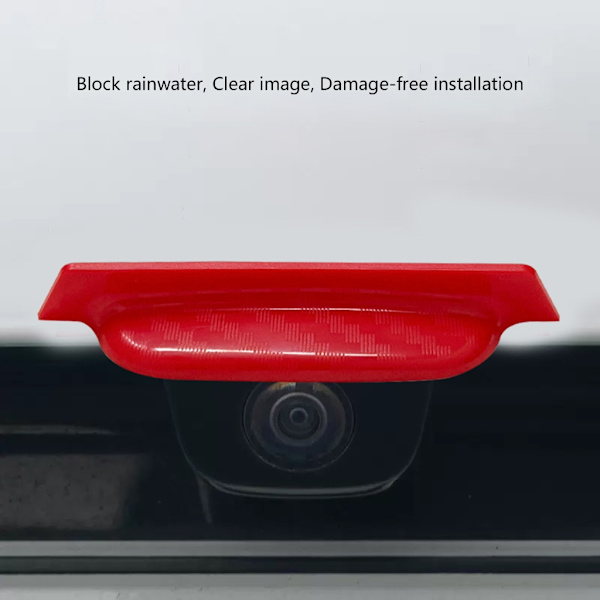 Problemfritt Bil Backkamera Skydd ABS Material Snabb Installation Black