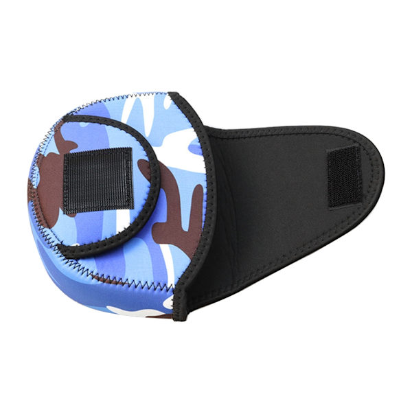 Fiskrulle Case Cover Spinningrulle Fiskeförvaringsväska ärm Baitcasting Fiskerullväska Colorful blue