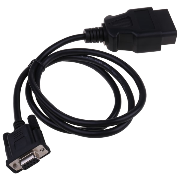 Universal OBD2 16Pin TO DB9 RS232 Adapter Linbana Auto Diagnostic Interface