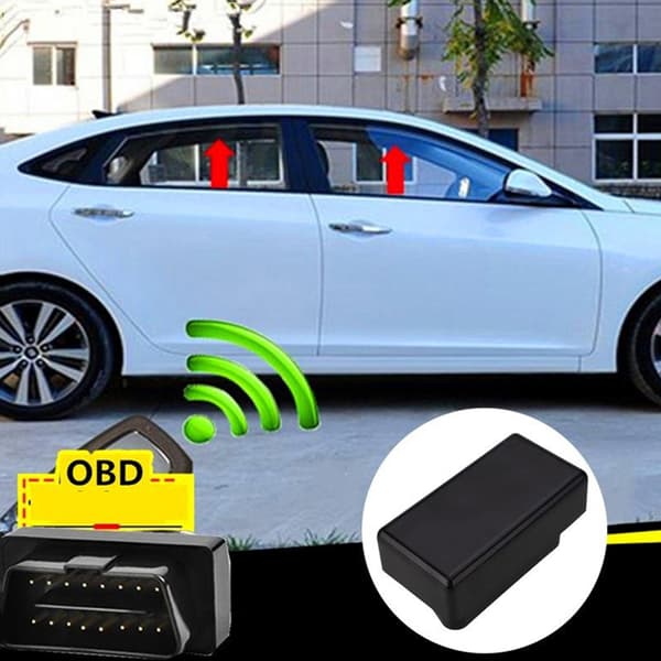 Automatisk bilvinduslukker modul erstatning auto sikkerhetssystem OBD