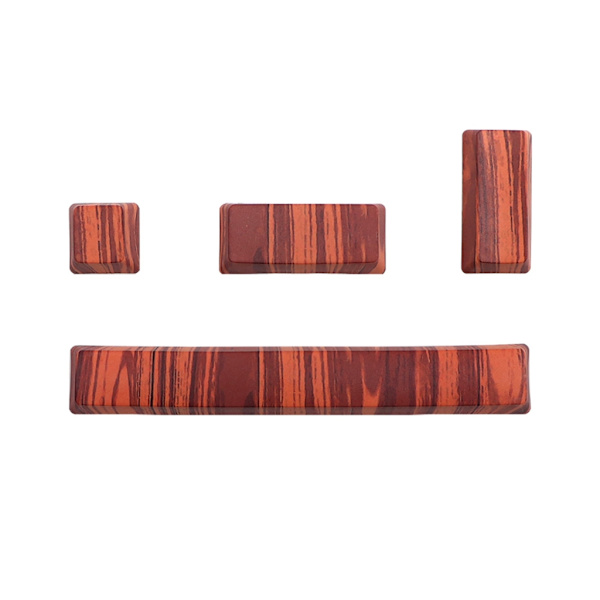 4 Tangentbordstangenter, Färgsublimerade PBT-tangenter OEM-profil 6.25U 6.25X Mellanslag Esc Enter Tangentbordstangenter för DIY Cherry MX Gaming Tangentbord