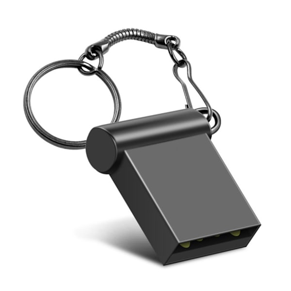 Super Mini U-levy USB 2.0 -muistitikku 18MB/s Pen Drive 1GB 2GB 4GB 8GB 16GB 32GB 64G 128G Peukalo Muisti Datatikku Metalli