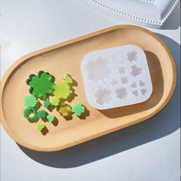 Quicksand Shaker Filler Form Hartsfyllning Mould DIY Gjutverktyg