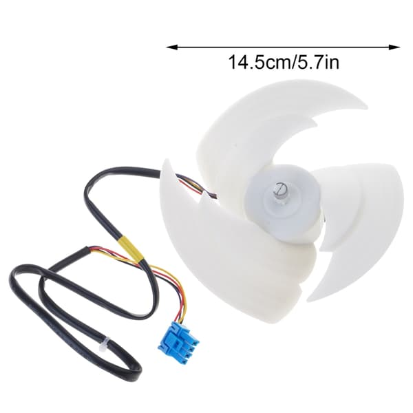 12V 4Pin Køleskab Køleventilator Motor Køleventilator Reservedel