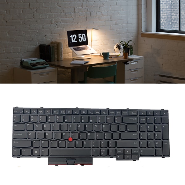 amerikansk engelsk bärbar datortangentbordsbyte för ThinkPadP50 (20EN/20EQ) P70(20ER/20ES) bärbar dator med bakgrundsbelyst (tillval） A