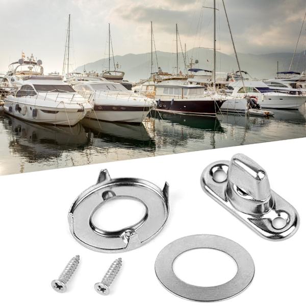 20 stk. Twist Lock-fastgørelser i rustfrit stål til montering af tynde materialer