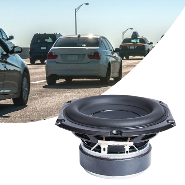 4 tuuman subwoofer-kaiutin HiFi-kotiteatteri bassokaiutin 4 ohmin kaiutin