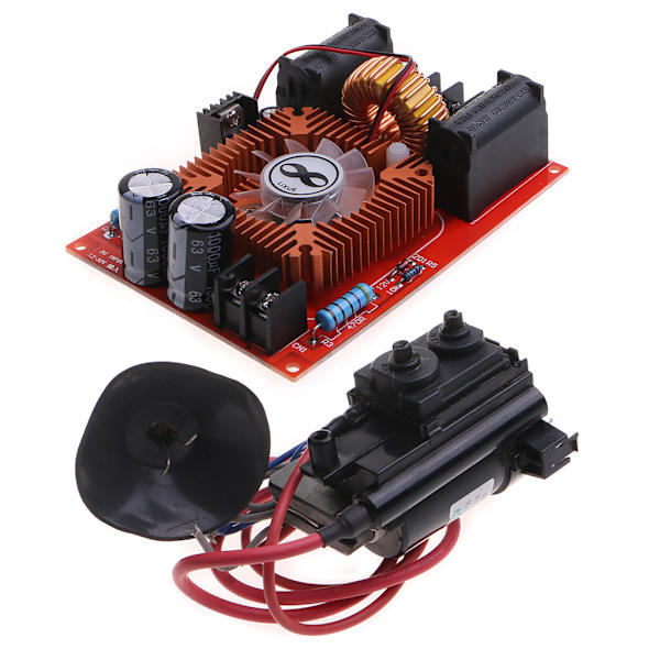 ZVS Spoldrivarkort Kompatibelt för TeslaCoil Flyback Driver Marx Generator med Tändspole 12-30V