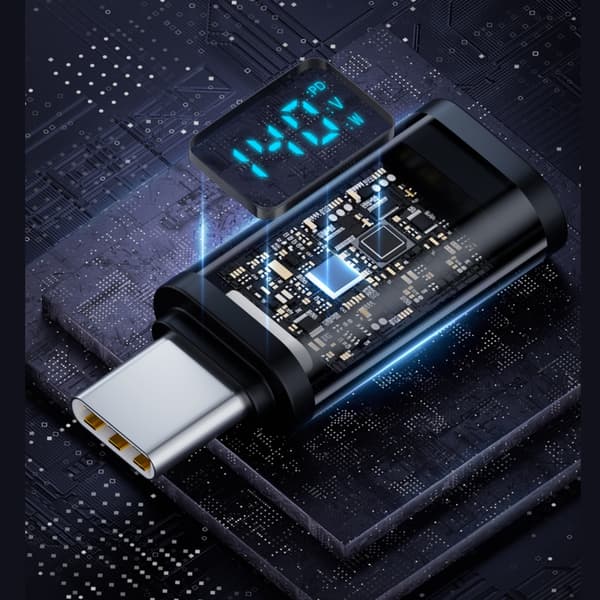 USB C Hun til USB C Han Adaptere Praktisk Opladning og Dataoverførsel