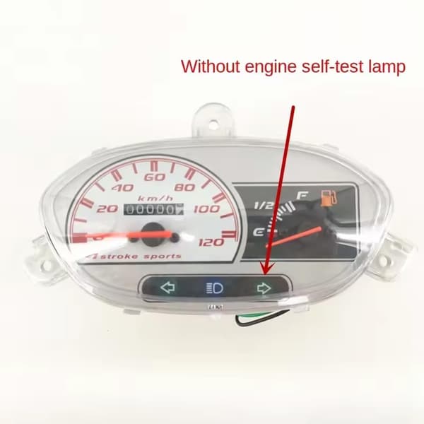 Vanntett speedometer odometer måler for JOG 100 125CC scootere moderne design