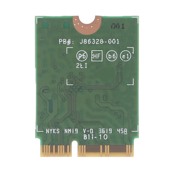 AX201NGW NGFF för M.2 för Key E Wireless WiFi 6 Nätverkskort 2.4 /5G 802.11ac ax Bluetooth-kompatibel 5.0 Dual Band Wifi