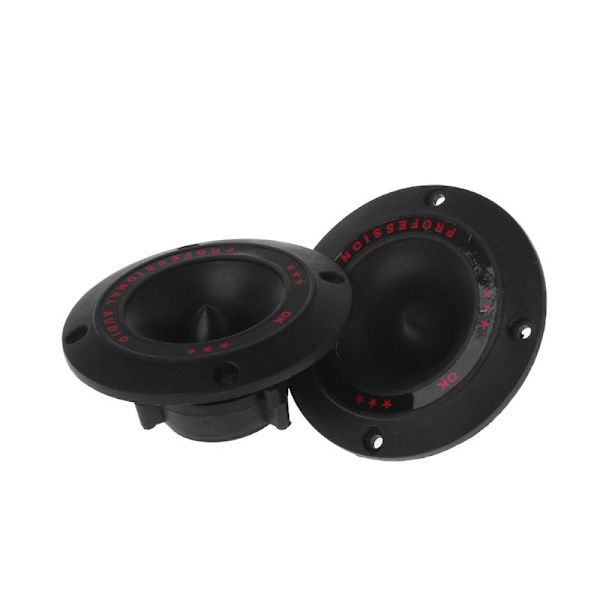 2 stk. Piezoelektrisk diskanthøyttaler 3\" Audio Høyttaler Diskant Keramisk Piezo Høyttaler for Hjem Subwoofer Scenehøyttaler