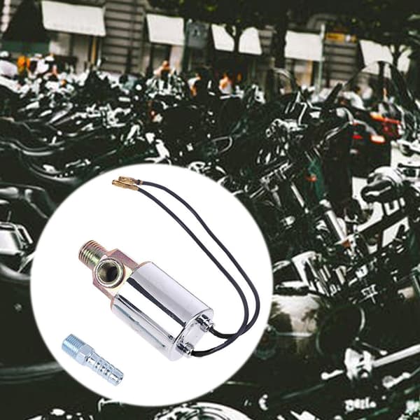 til DC 12V Solenoid Kraftig Elektrisk til Ventil Metalhus 1/4\" til Lastbil