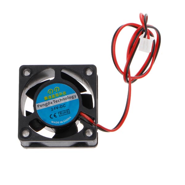 4020 DC 24V 2-bens køleventilator 40mm Stille CPU-ventilator DC Børsteløs med 20cm