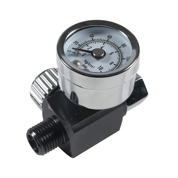 0-150PSI Trykkmåler for lakksprøyter, trykkregulering for ventiler, 1/4\"