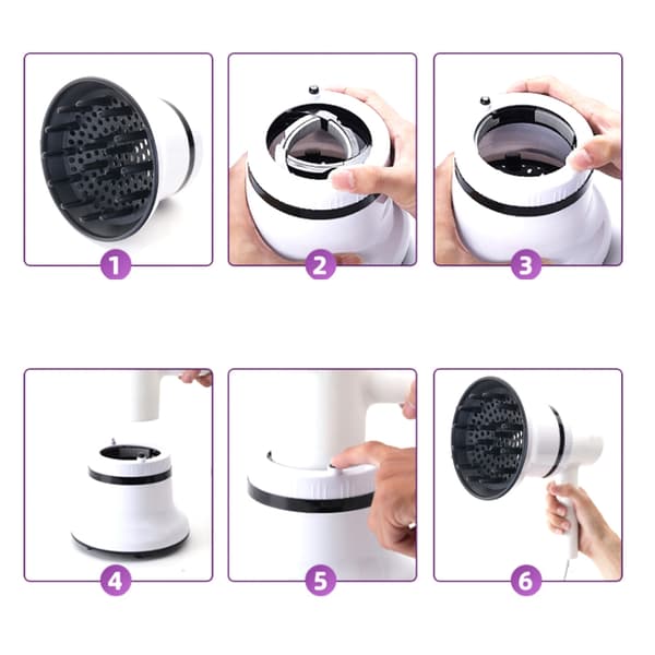 Hår Diffuser Tilbehør Universal Diffuser Hårtørrer Hårtørrer Diffuser
