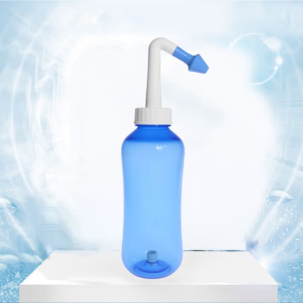 Neseskyllesystem for Voksne og Barn Potte Sinus & Allergi Lindring Skyll Neti 500mL